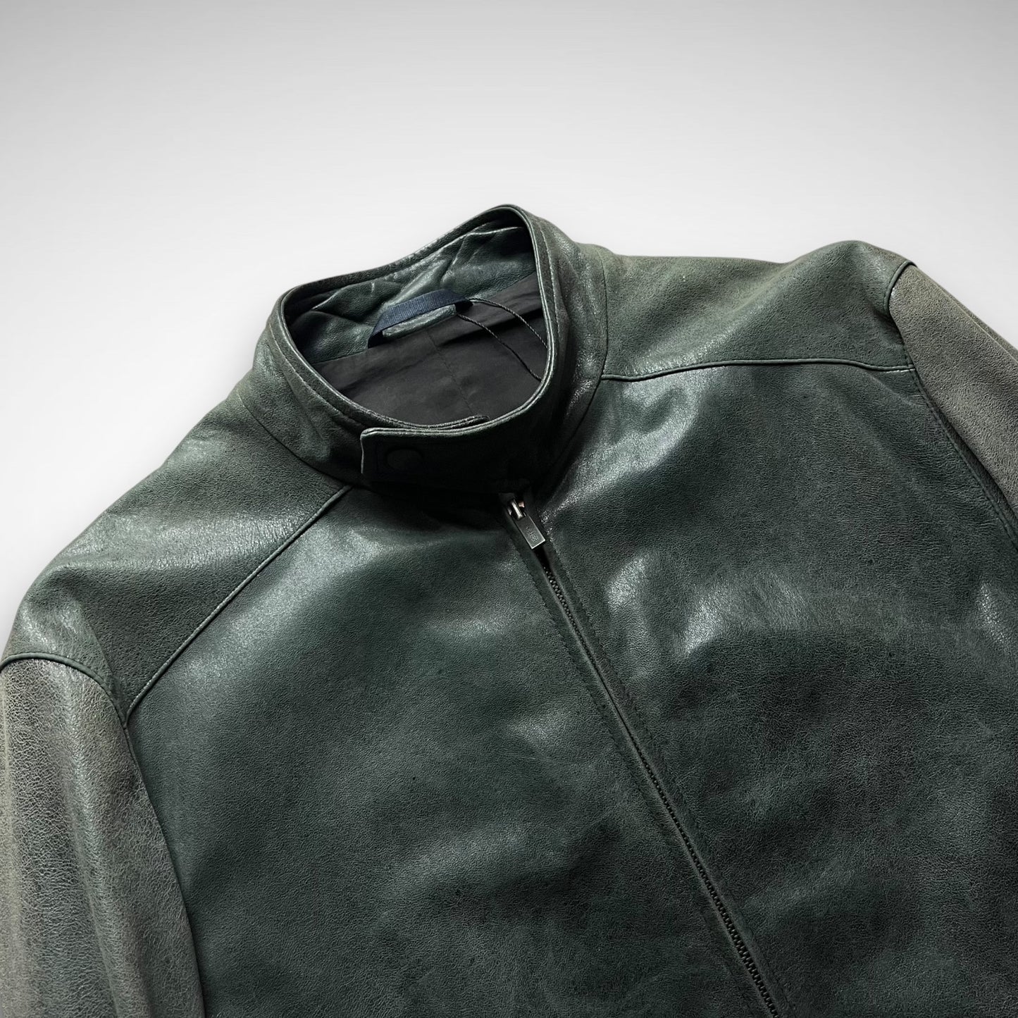 Kenzo Lamb Leather Biker Jacket (2000s)