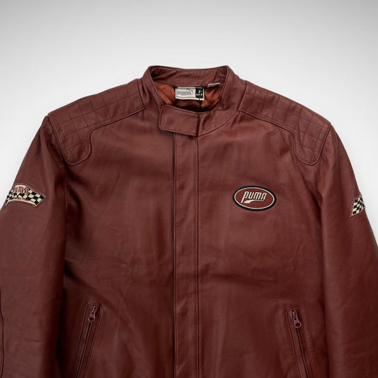 Puma Leather Racing Jacket (1990s)