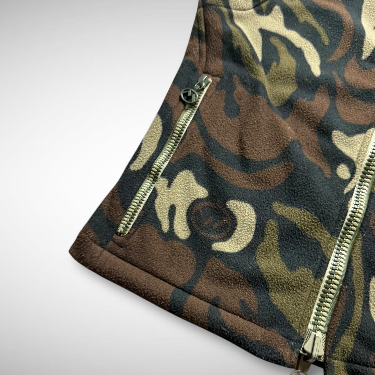 Maharishi Reversible Camo Fleece Vest (1998)