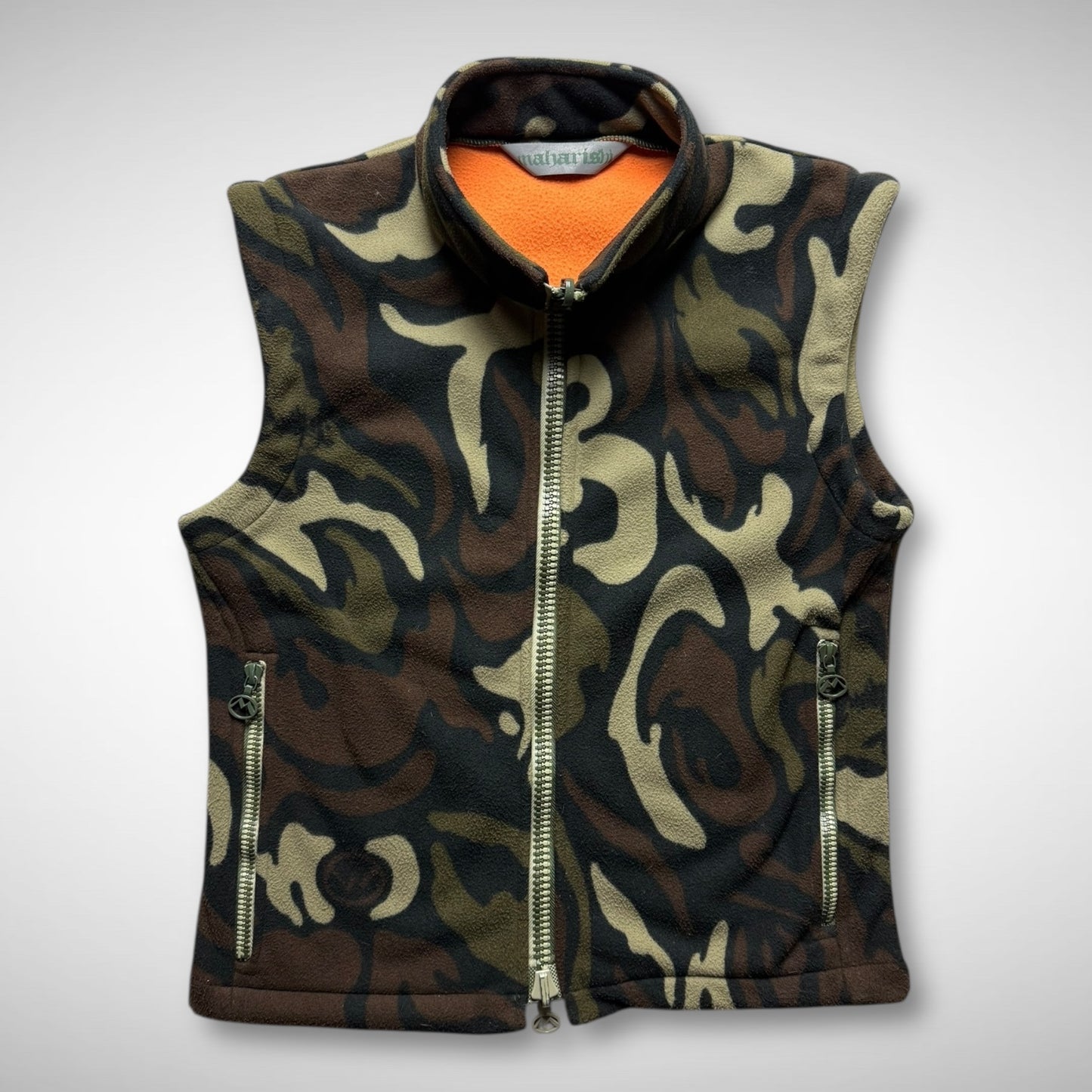 Maharishi Reversible Camo Fleece Vest (1998)