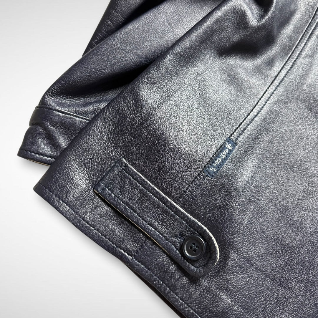 Armani Jeans Leather Jacket (1990s)