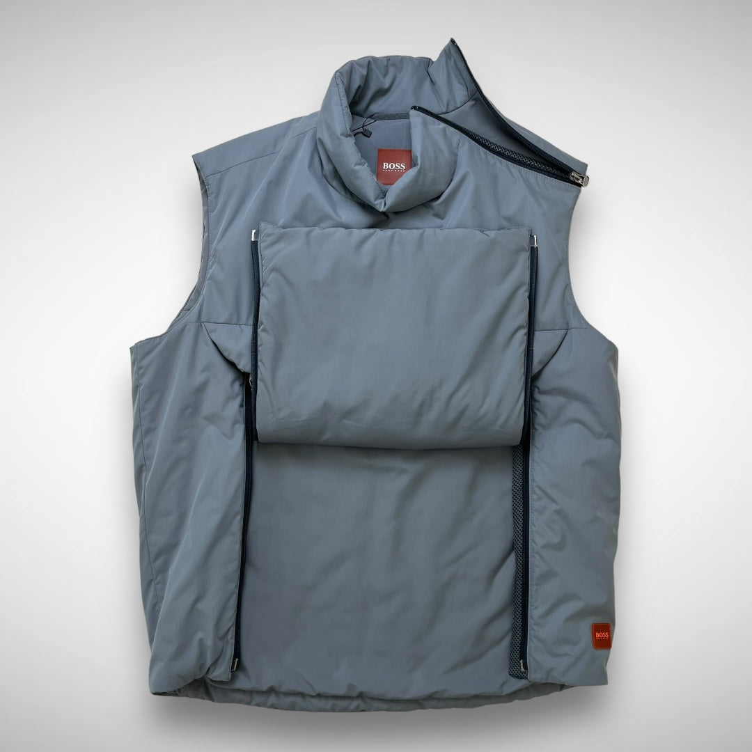 Hugo Boss Orange Zip-Up Vest (2000s)