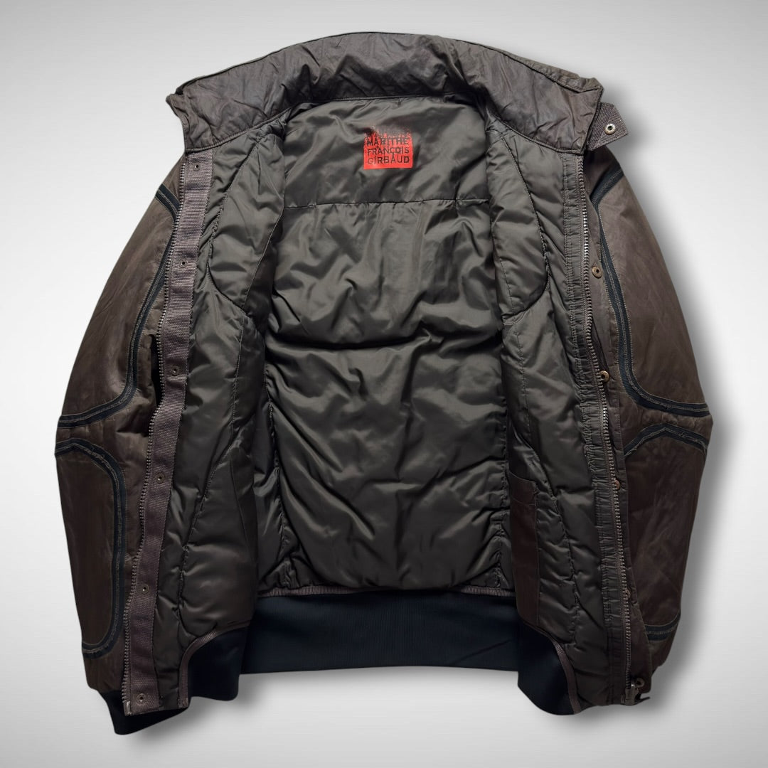 Marithé + François Girbaud Reversible Nylon Metal Jacket (1990s)