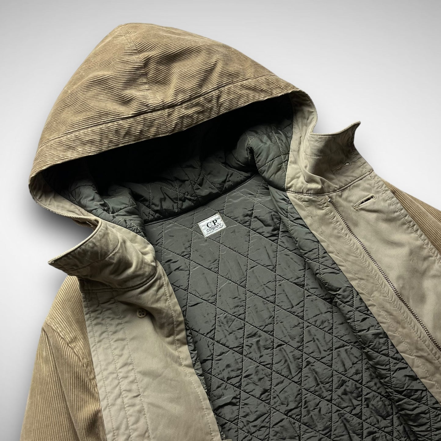 CP Company Corduroy Hooded Parka (AW2003)