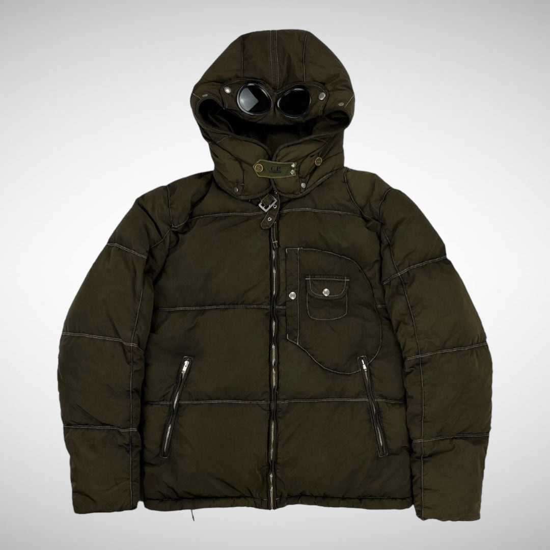 C.P. Company ‘Frost’ Dyed Goggle Down Jacket / Piuma D’oca (2000s)