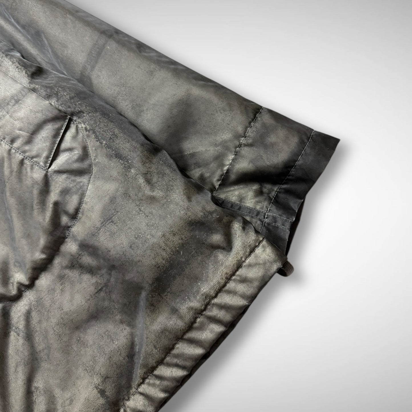 Stone Island Monofilament Mesh Camo Parka w/ Wool Liner (AW2001)