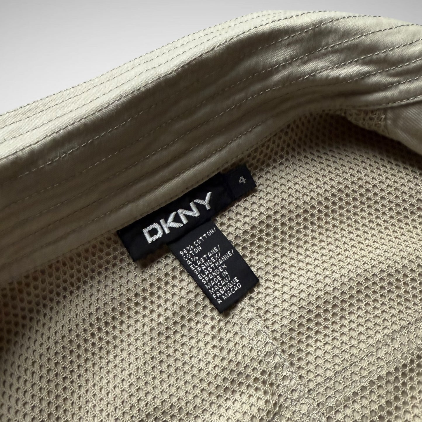 DKNY Cotton & Mesh Tactical Jacket (2000s)