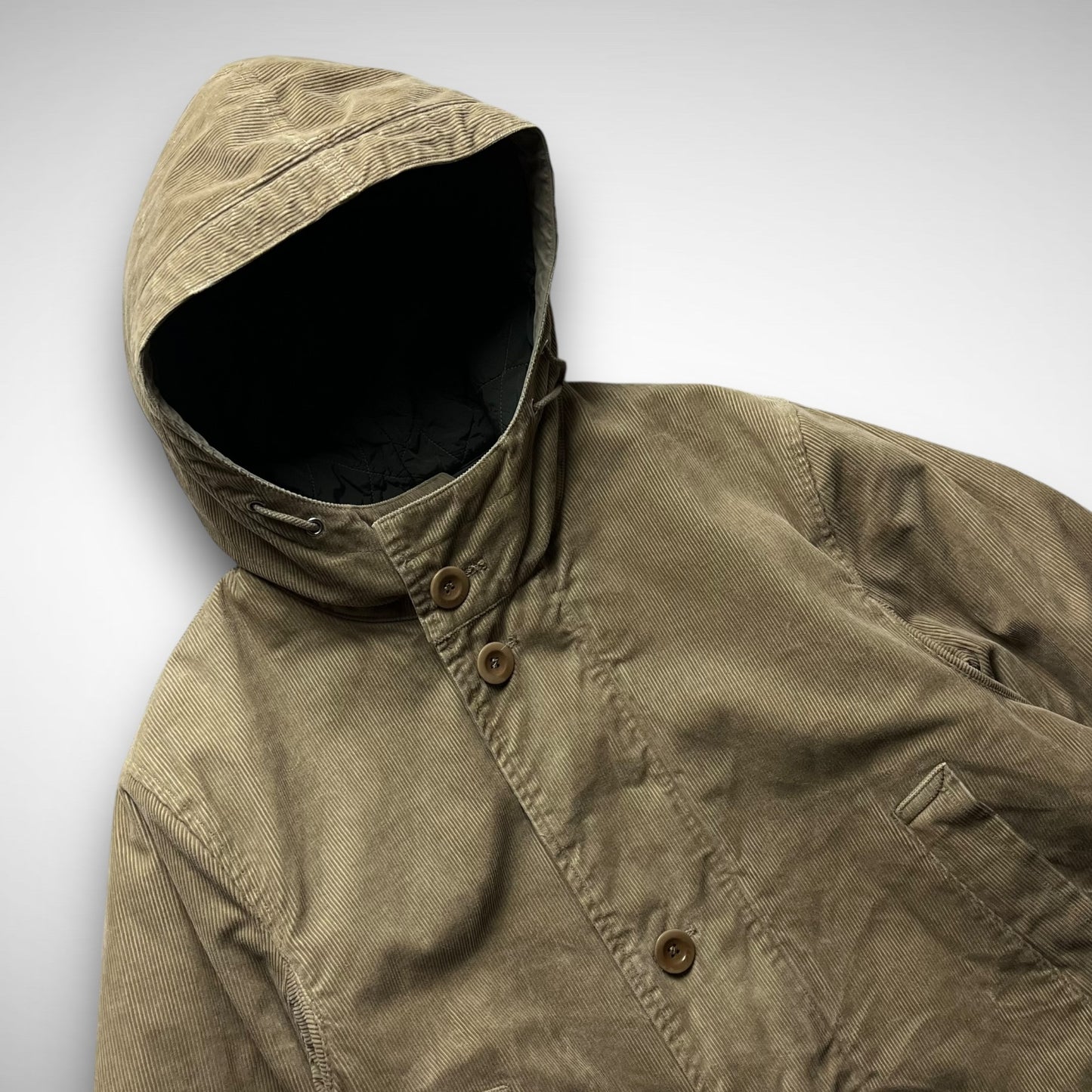 CP Company Corduroy Hooded Parka (AW2003)