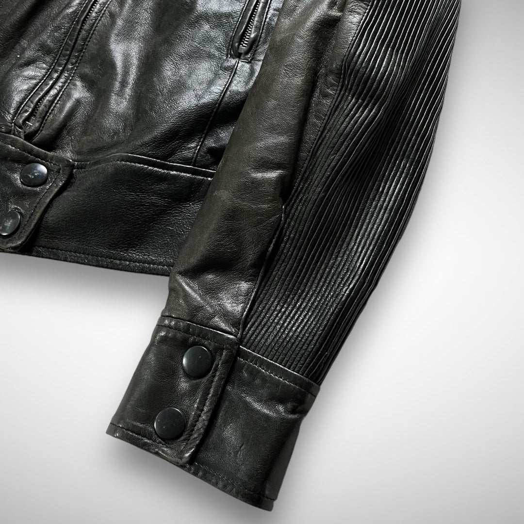 Firma Leather Curve Zip Jacket (2000s)