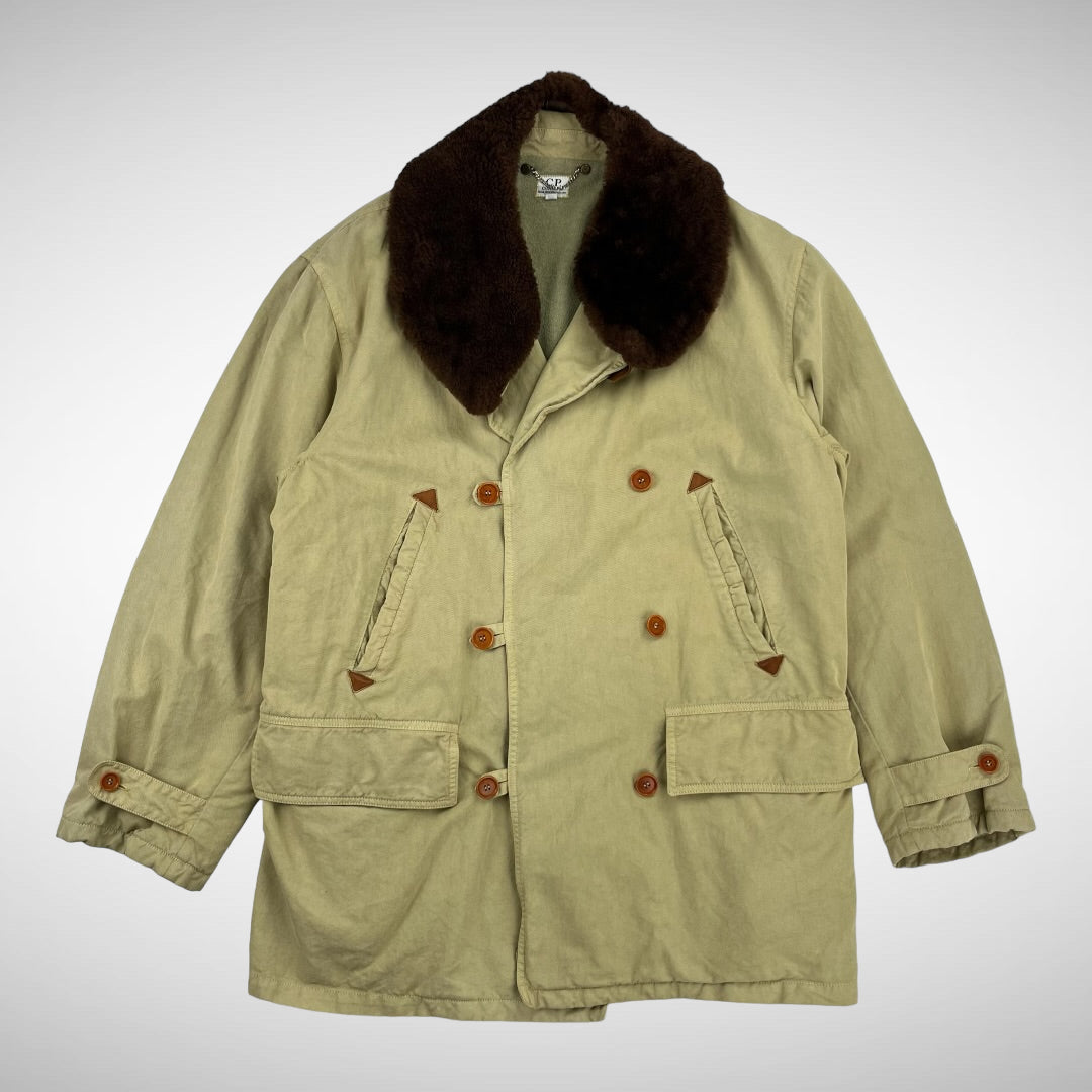 CP Company J.P. Sartre Coat Rubber Wool (AW92/93)