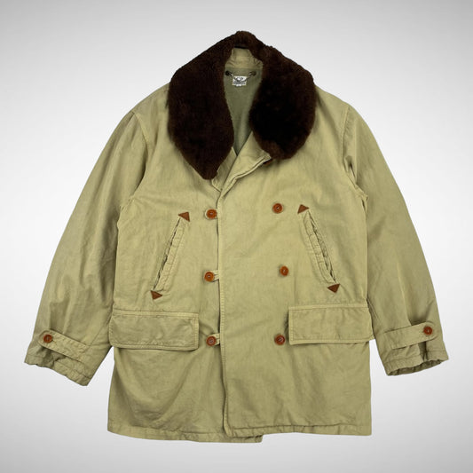 CP Company J.P. Sartre Coat Rubber Wool (AW92/93)