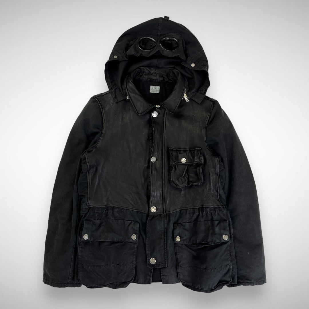 CP Company Mille Miglia Leather Goggle Jacket (AW2005) – VILIS VINTAGE