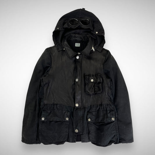 CP Company Mille Miglia Leather Goggle Jacket (AW2005)
