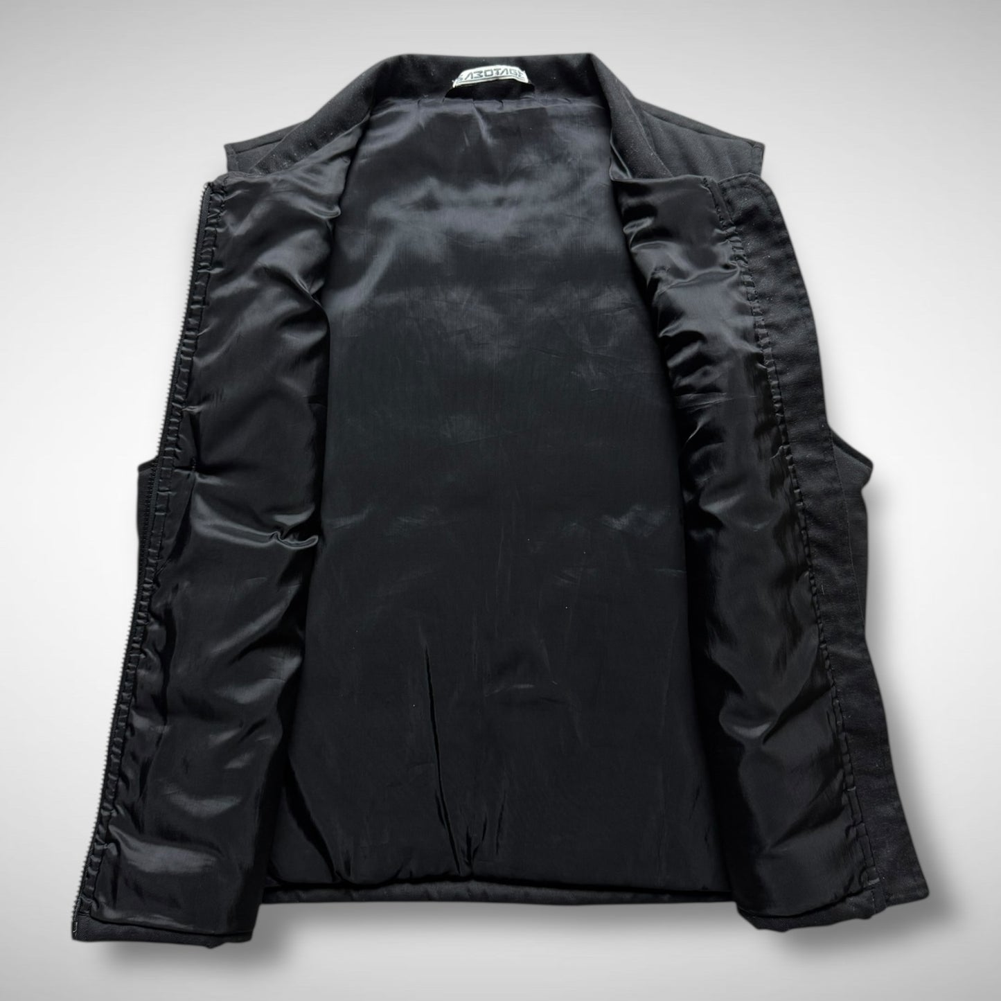 Sabotage Cotton Padded Vest (1990s)