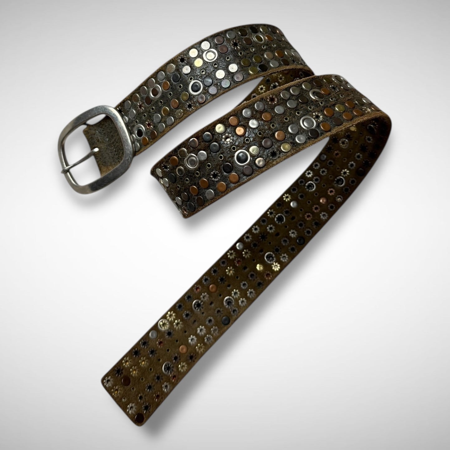 Marithé + François Girbaud Metal Studs Belt (2000s)