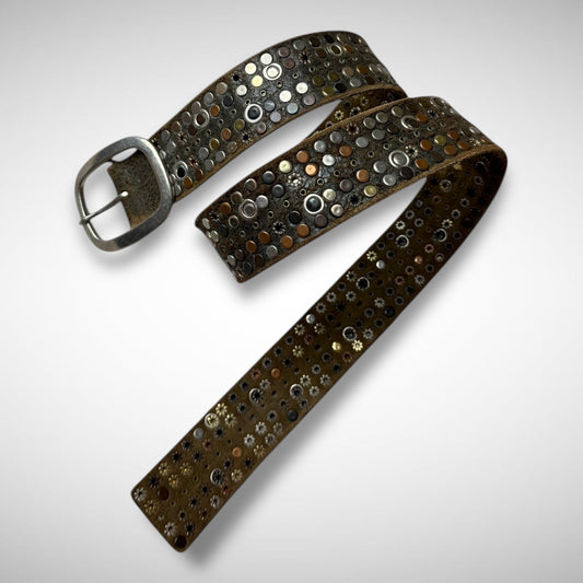 Marithé + François Girbaud Metal Studs Belt (2000s)