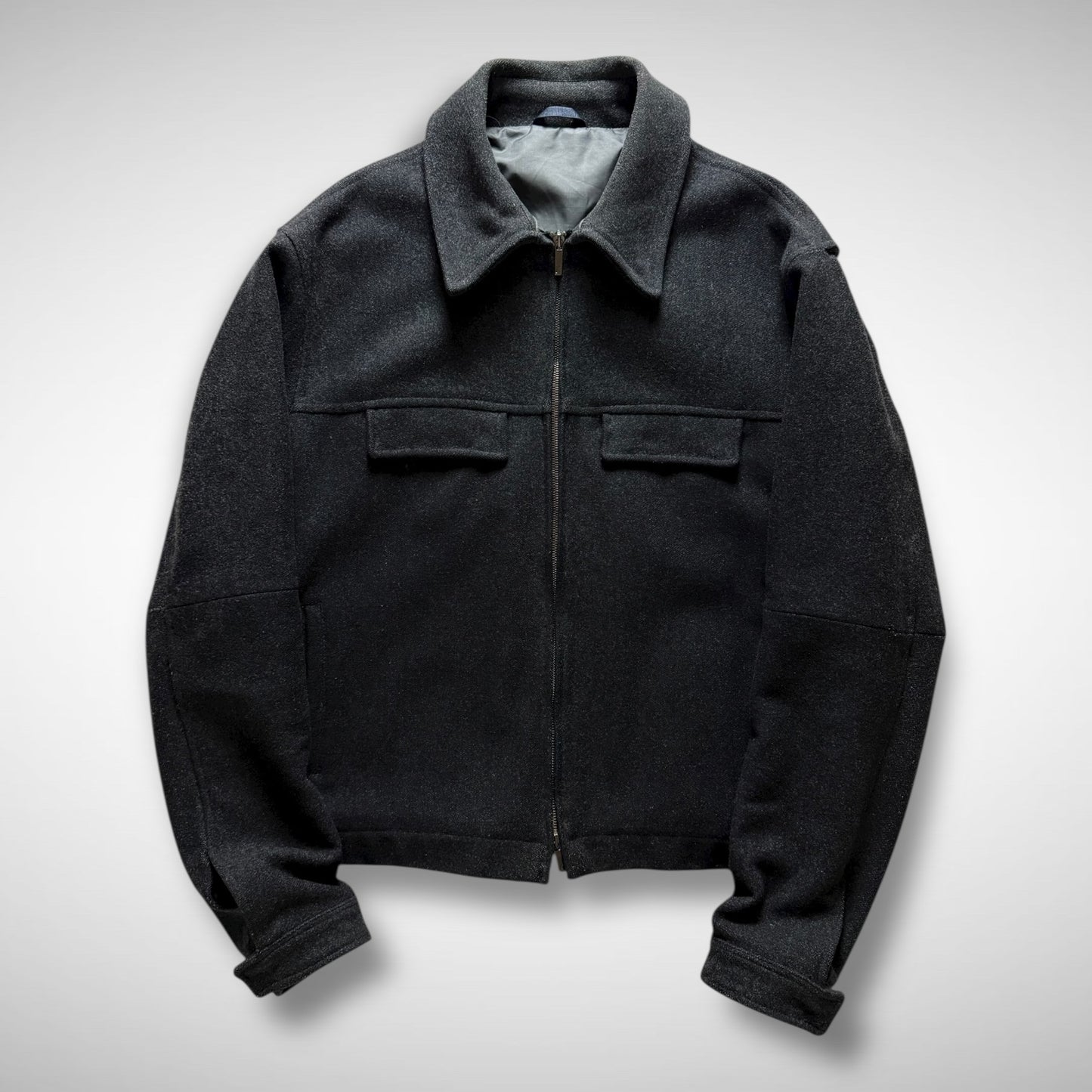 Kenzo Homme Wool Filt Work Jacket (‘99-‘03)