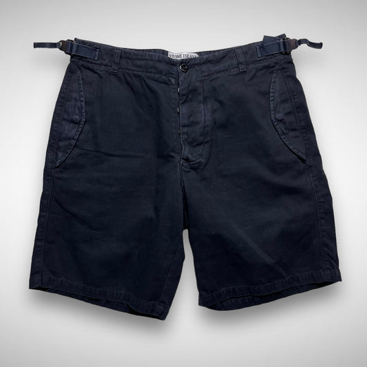 Stone Island Cotton Script Shorts (1990s)