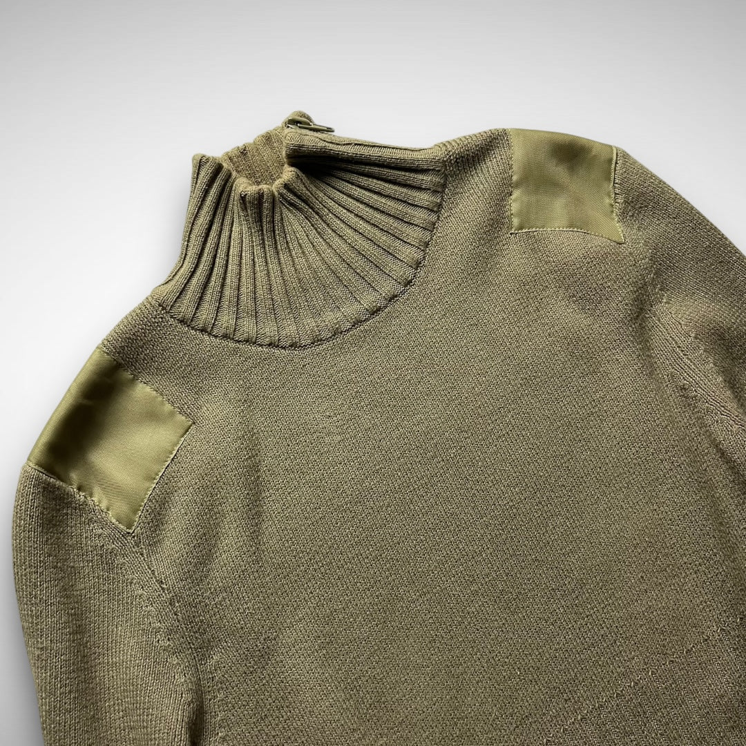 DKNY High Collar Army Knit (2000s)