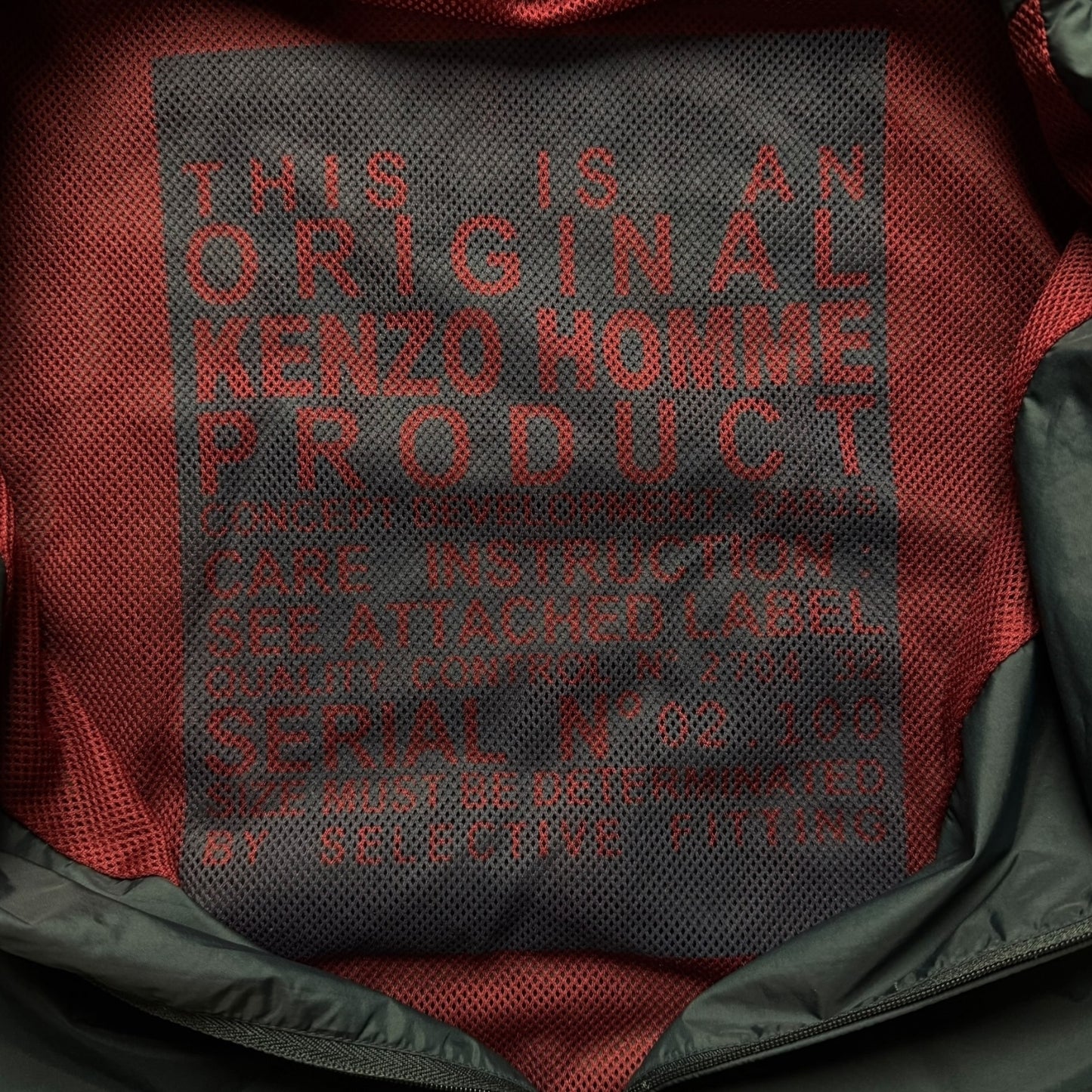 Kenzo 2-in-1 Hooded 1/2 Zip Jacket/Vest (2000s)