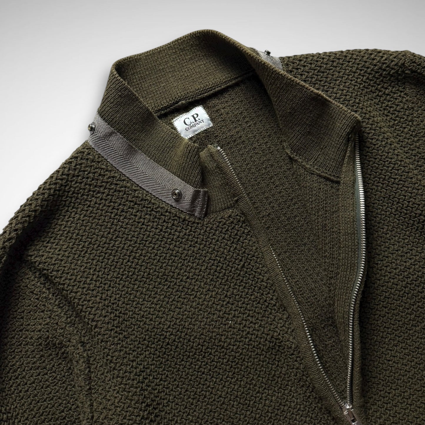 CP Company Army Waffle Knit (2000s)