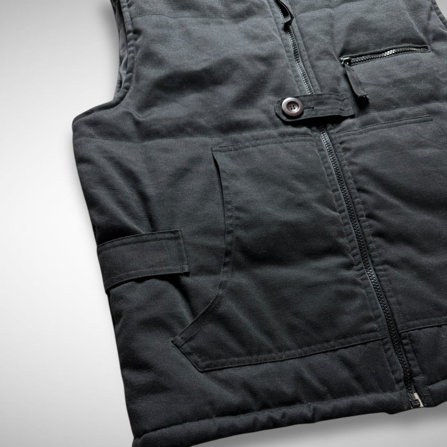 Sabotage Cotton Padded Vest (1990s)