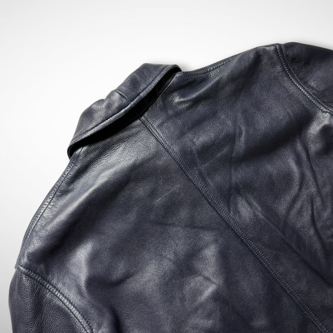 Armani Jeans Leather Jacket (1990s)