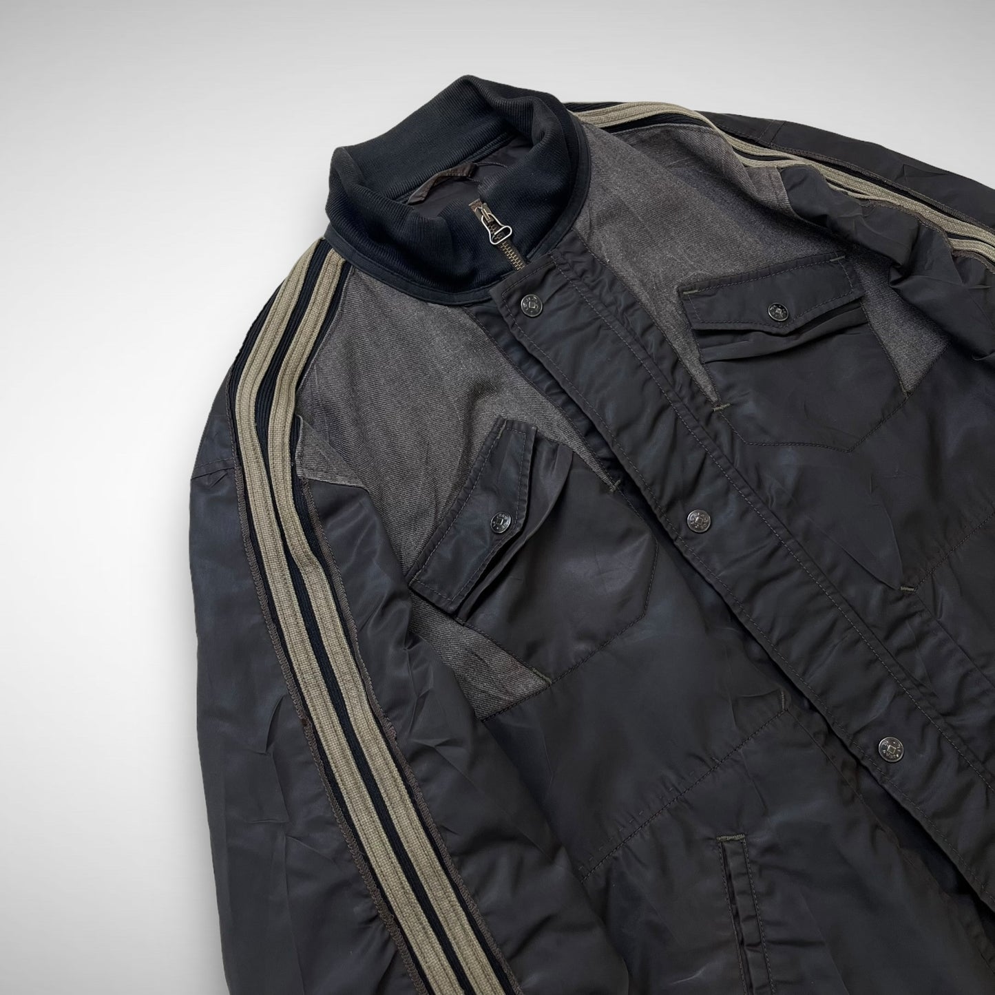 M+F Girbaud Nylon Bomber Jacket (2000s)