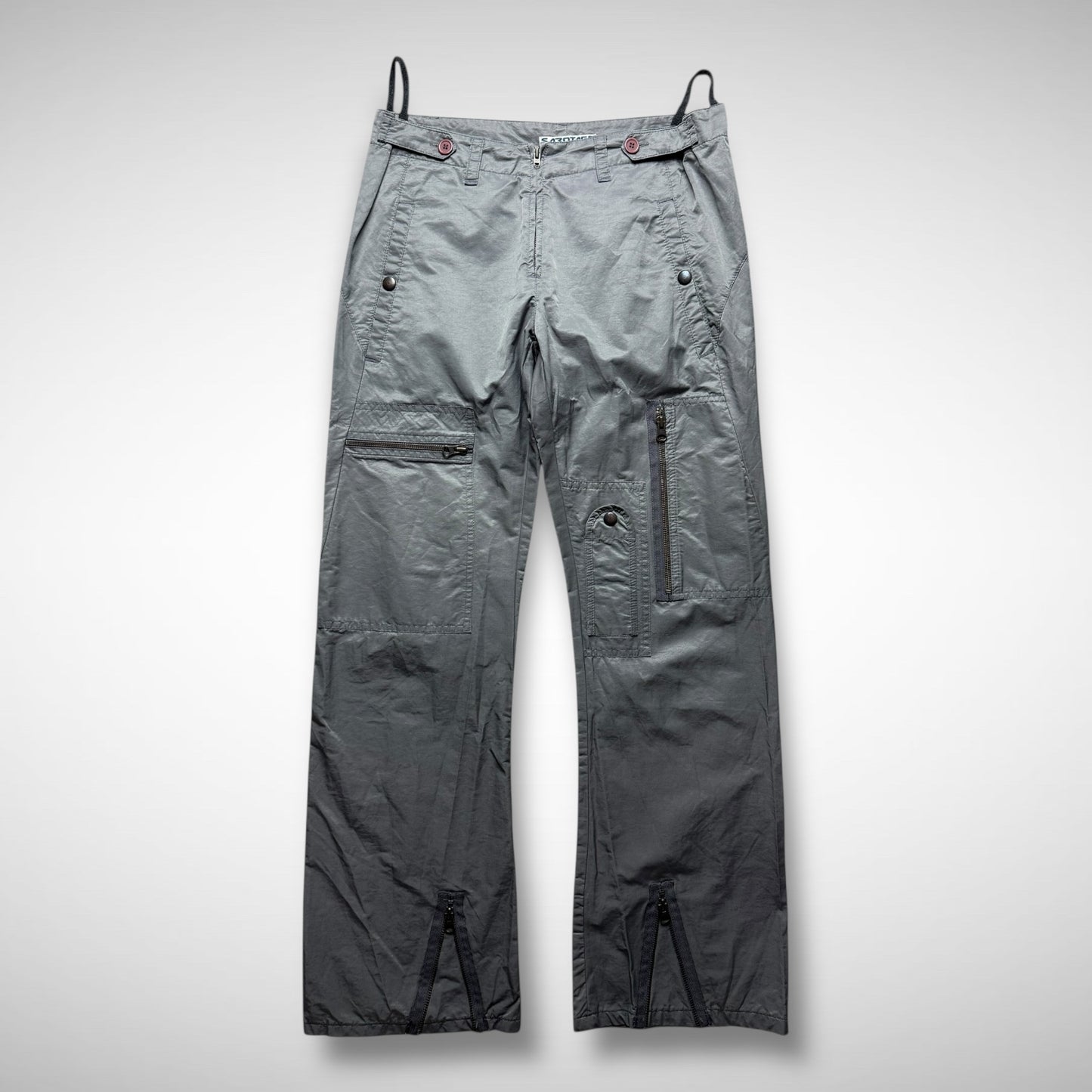 Sabotage Nylon Flight Pants (1990s)