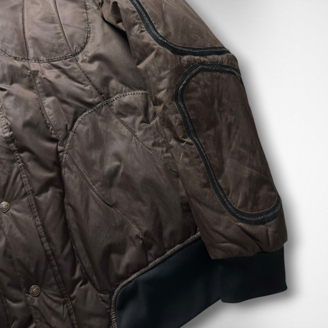 Marithé + François Girbaud Reversible Nylon Metal Jacket (1990s)