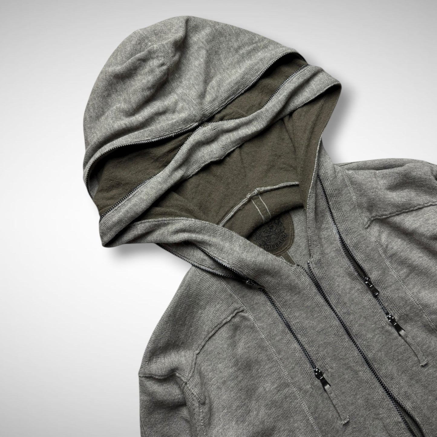 Marithé + François Girbaud Double Hooded Zip Jacket (2000s)
