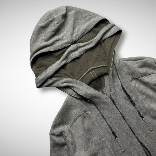 Marithé + François Girbaud Double Hooded Zip Jacket (2000s)