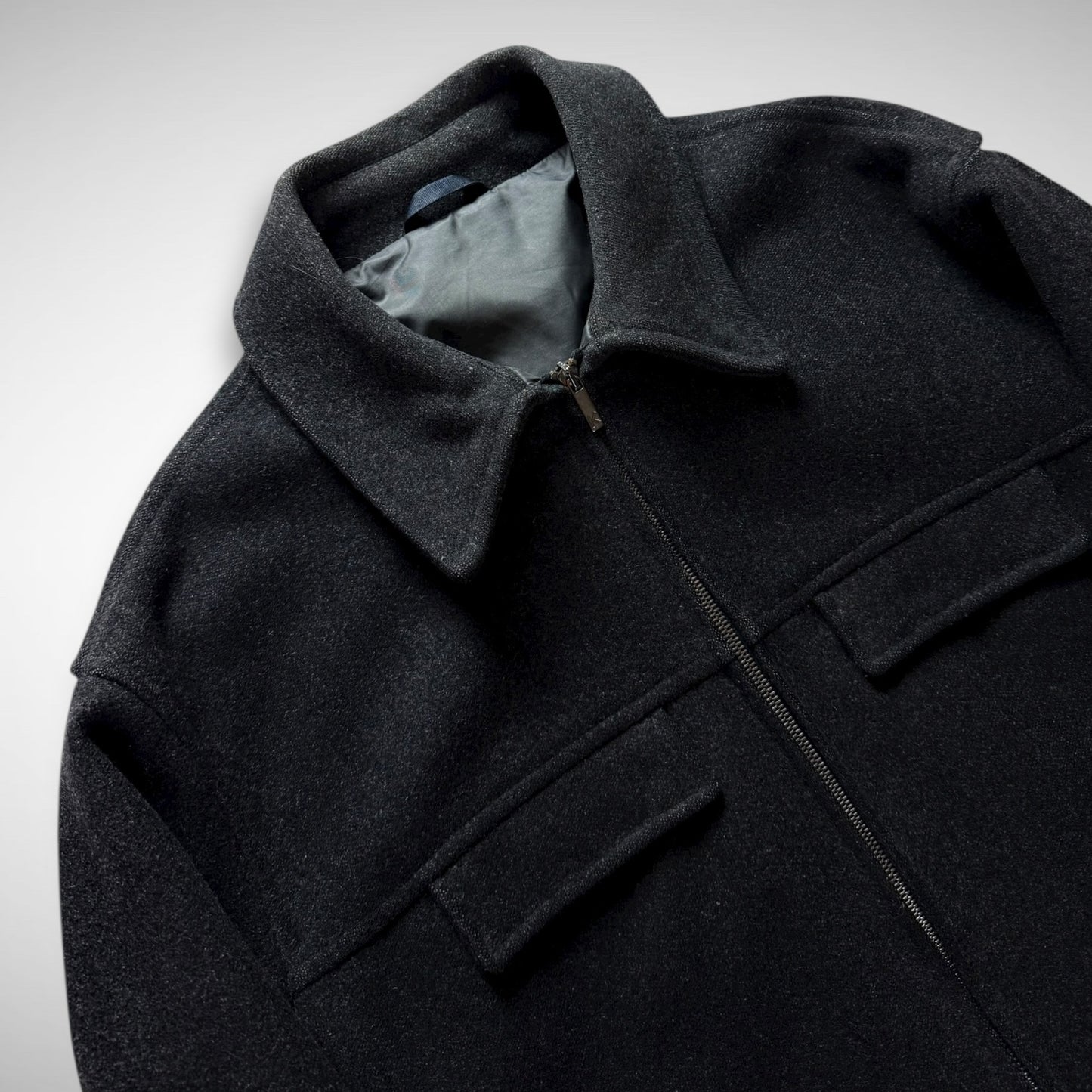 Kenzo Homme Wool Filt Work Jacket (‘99-‘03)