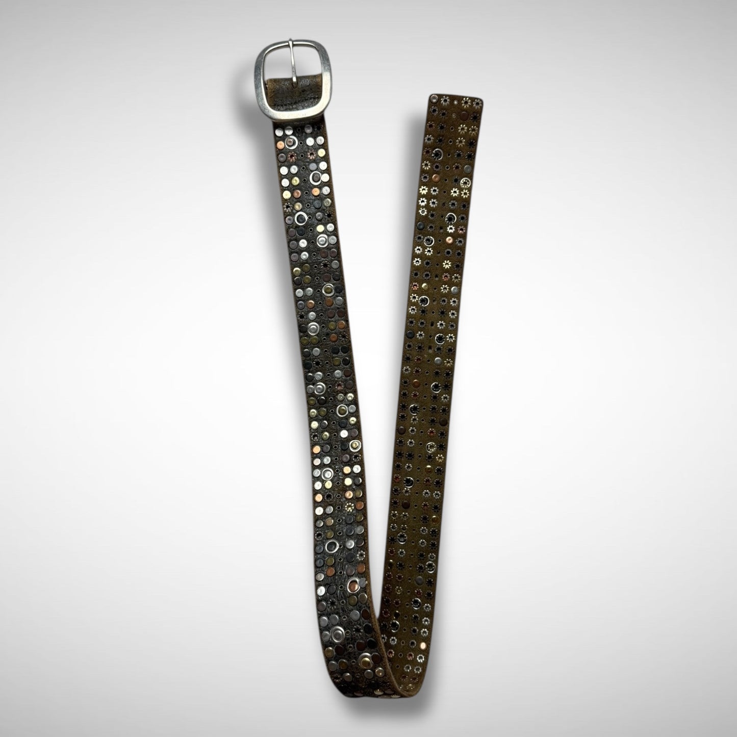 Marithé + François Girbaud Metal Studs Belt (2000s)