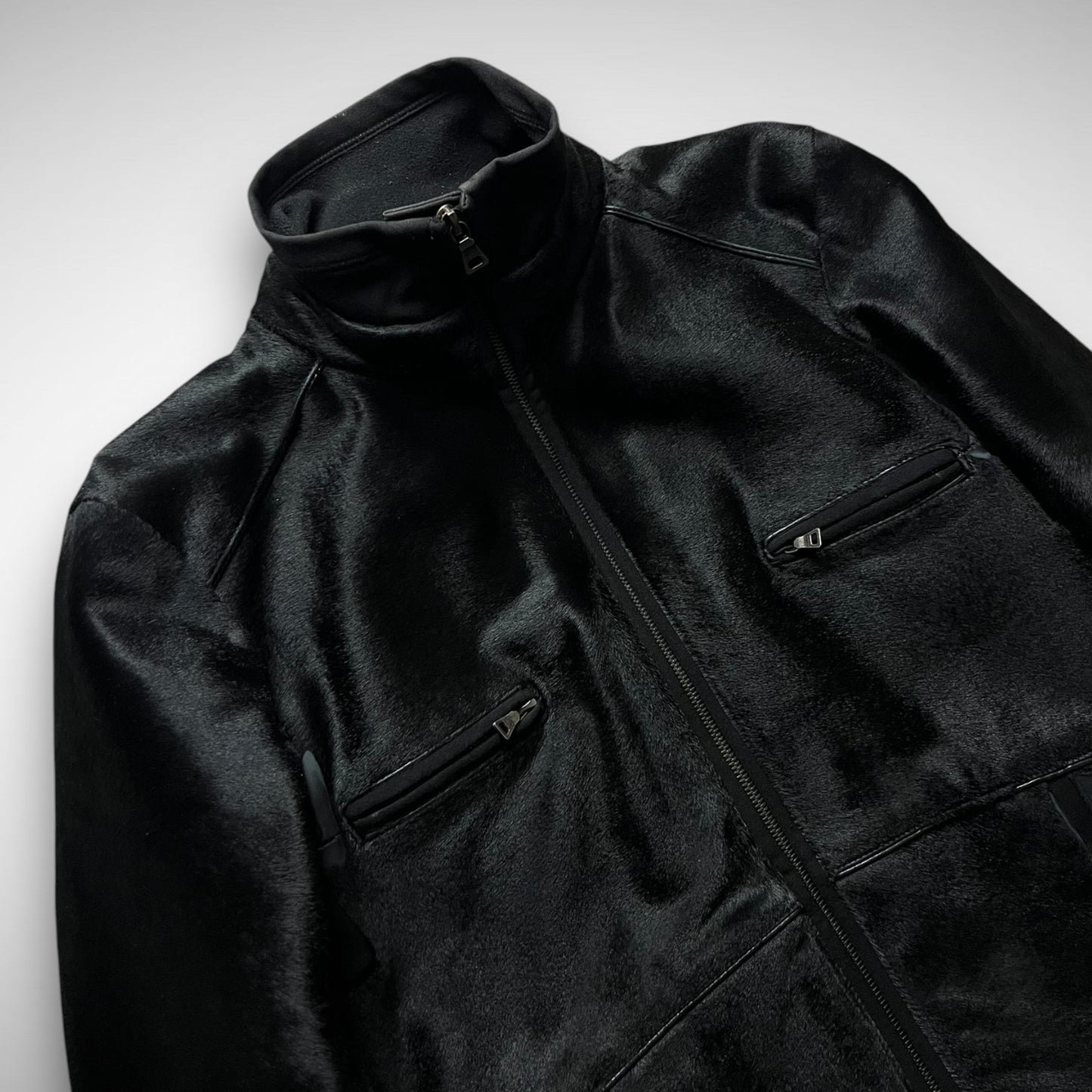 Prada Sport Dyed Fur/Neoprene Jacket (FW99/00)