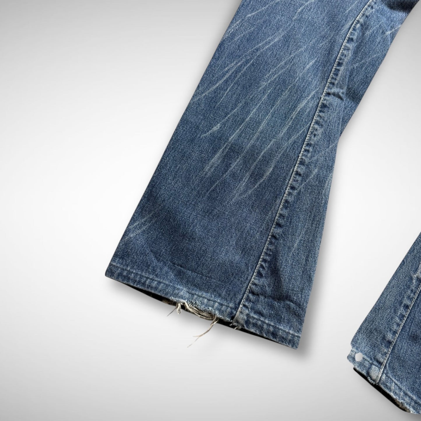 Levi’s Engineered Laser-Etched Twisted Jeans (2000s)