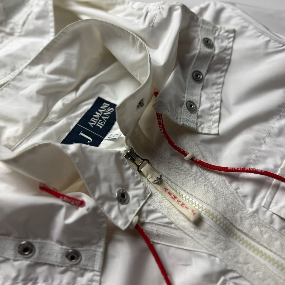 Armani Jeans Nylon Hooded Jacket (2000s)