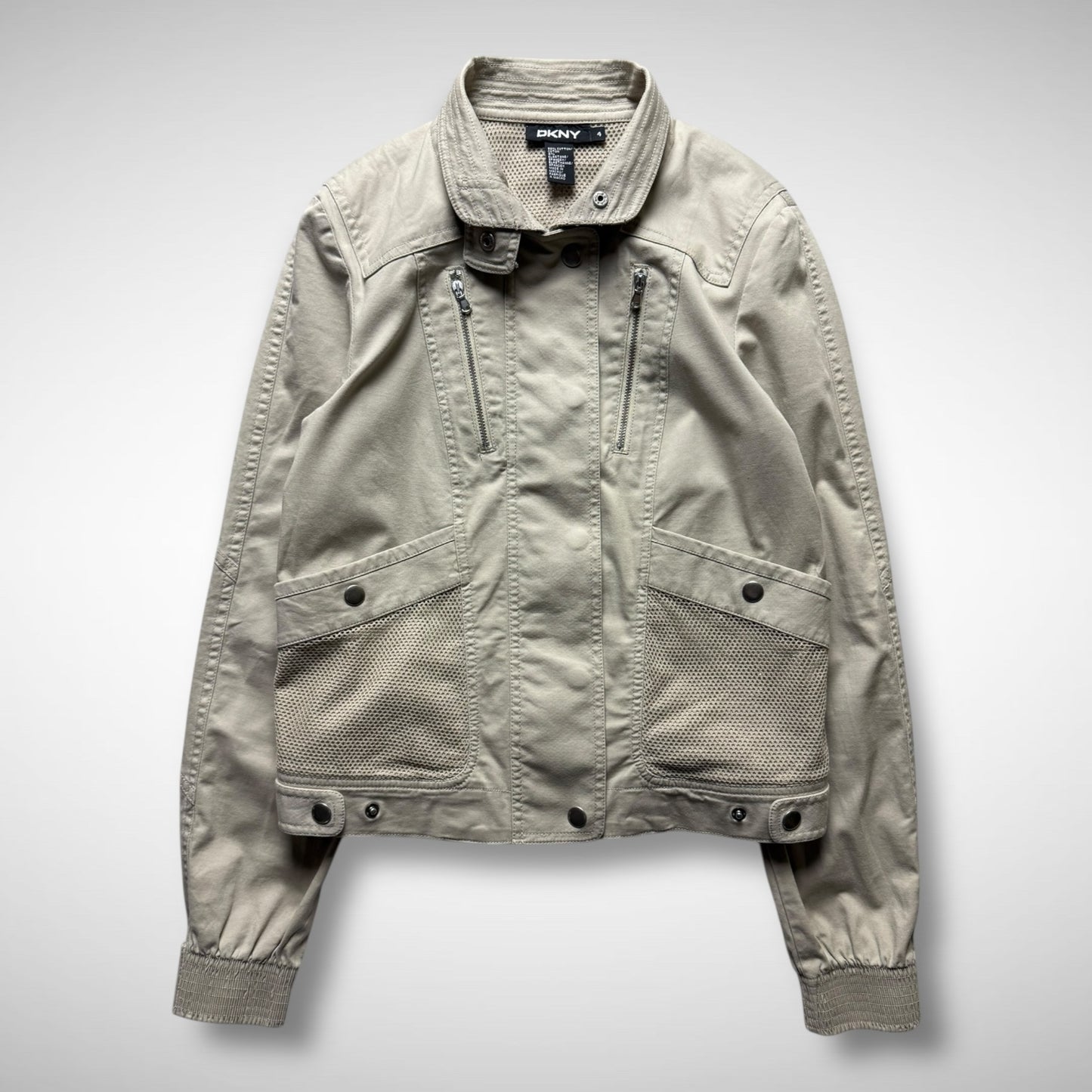 DKNY Cotton & Mesh Tactical Jacket (2000s) – VILIS VINTAGE