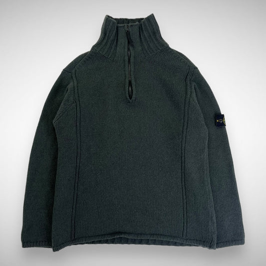 Stone Island 1/4 Zip Knit (AW2000)