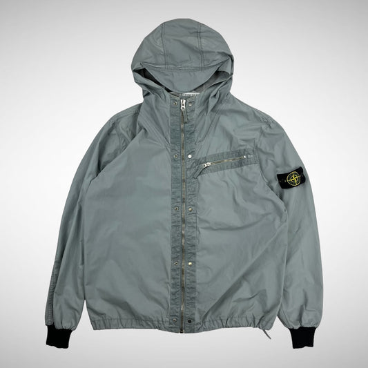 Stone Island Cotton Metal Hooded Jacket (2000s)