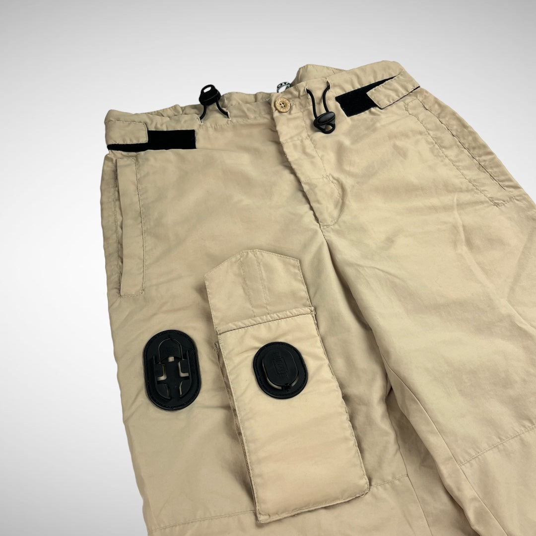 Sabotage Dura-Flex Pocket Nylon Parachute Pants (90s)
